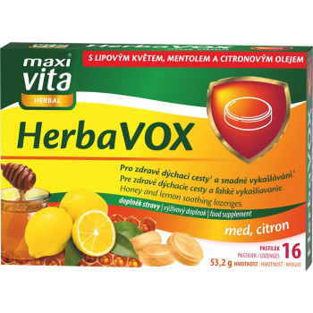 Maxi Vita Herbal HerbaVOX - med a citron