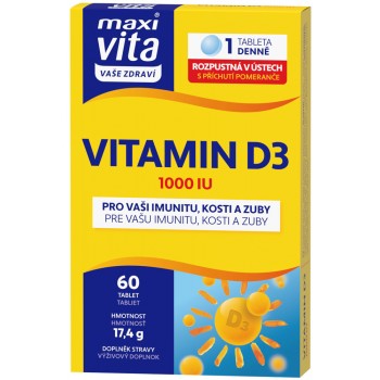 Maxi Vita Vitamin D3 1000 IU